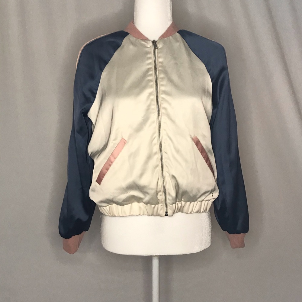 Abercrombie & Fitch Silky Bomber Jacket